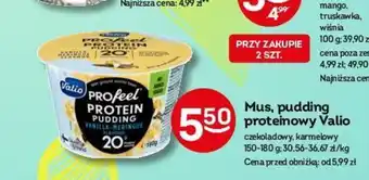Żabka Mus, pudding proteinowy Valio 150-180 g oferta