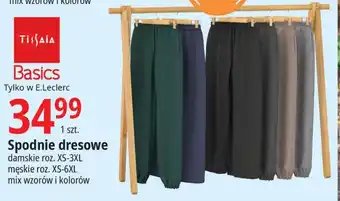 E.Leclerc Spodnie dresowe oferta