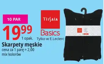 E.Leclerc Skarpety męskie oferta