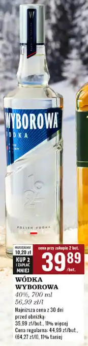 Biedronka WÓDKA WYBOROWA 40%, 700 ml oferta