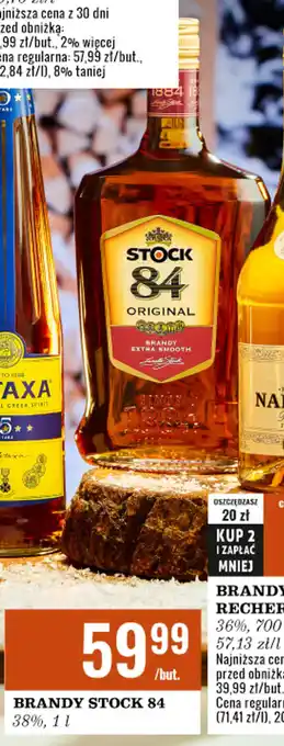 Biedronka BRANDY STOCK 84 1 L oferta