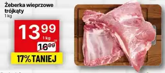Delikatesy Centrum Żeberka wieprzowe trójkąty 1 kg oferta