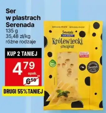 Delikatesy Centrum Ser w plastrach Serenada 135 g oferta