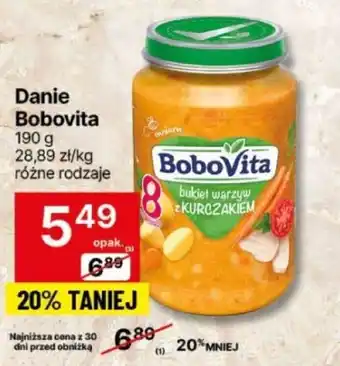 Delikatesy Centrum Danie Bobovita 190 g oferta