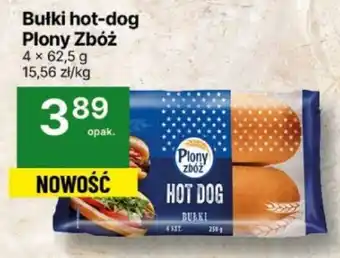 Delikatesy Centrum Bułki hot-dog Plony Zbóż 4 x 62,5 g oferta