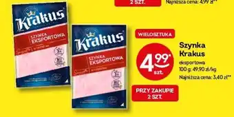 Żabka Szynka Krakus 100g oferta