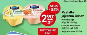 Żabka Pastella jajeczna Lisner 80g oferta