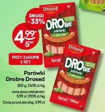 Żabka Parówki Drobre Drosed 200g oferta