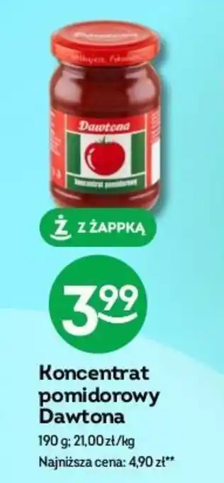 Koncentrat pomidorowy Dawtona 190g