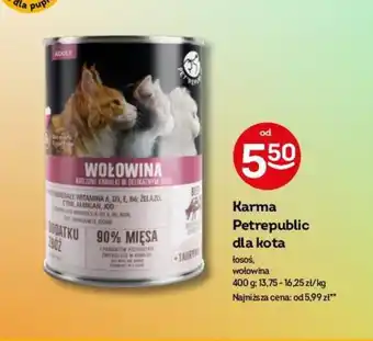 Żabka Karma Petrepublic dla kota 400g oferta