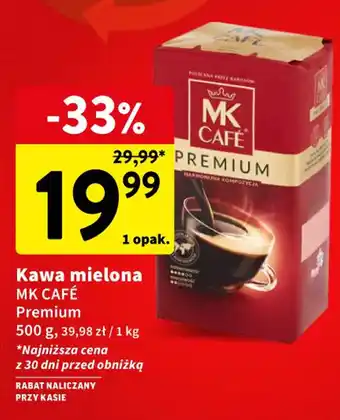 Intermarche Kawa mielona MK CAFÉ Premium 500 g oferta