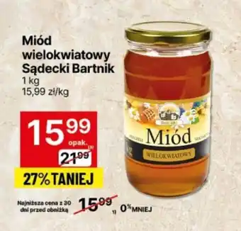 Delikatesy Centrum Miód wielokwiatowy Sądecki Bartnik 1kg oferta