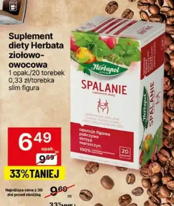 Delikatesy Centrum Suplement diety Herbata ziołowo-owocowa 20 torebek oferta