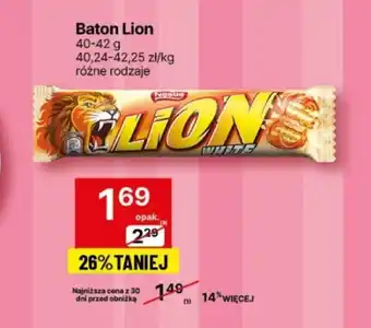 Delikatesy Centrum Baton Lion 40-42 g oferta