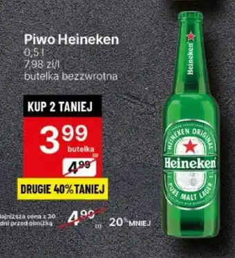 Delikatesy Centrum Piwo Heineken 0,5l oferta