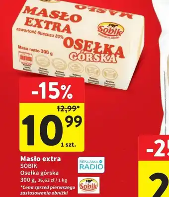 Intermarche Masło extra 300g oferta