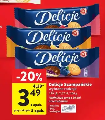 Intermarche Delicje Szampańskie 147g oferta