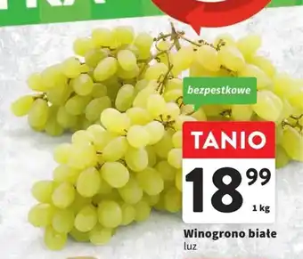 Intermarche Winogrono białe 1kg oferta
