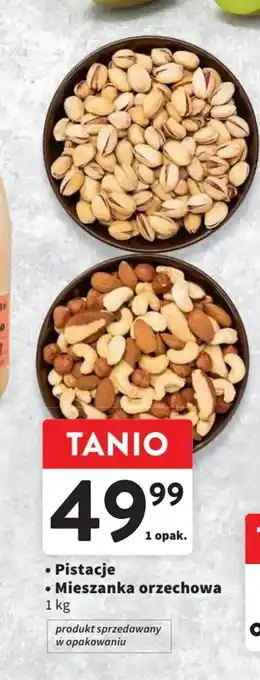 Intermarche Pistacje Mieszanka orzechowa 1kg oferta