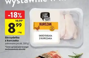 Intermarche Skrzydełka z kurczaka 1kg oferta