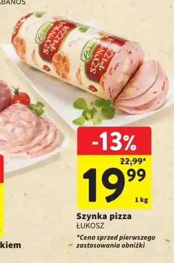 Intermarche Szynka pizza ŁUKOSZ 1kg oferta