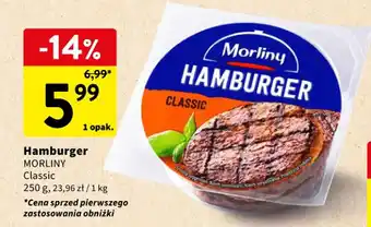 Intermarche Hamburger MORLINY Classic 250g oferta