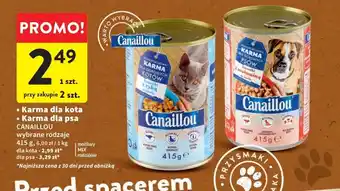 Intermarche Karma dla kota Karma dla psa Canaillou 415g oferta