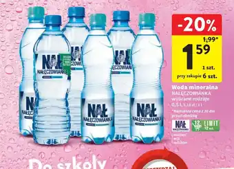 Intermarche Woda mineralna NAŁĘCZOWIANKA 0,5l oferta