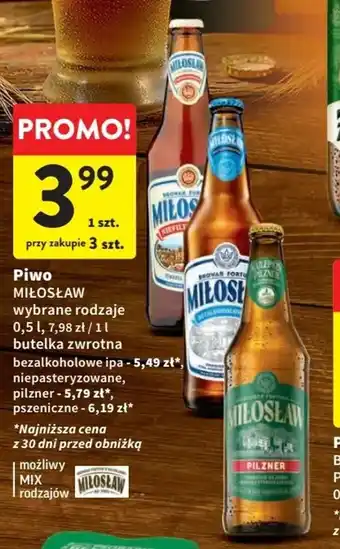 Intermarche Piwo MIŁOSŁAW 0,5l oferta