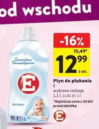 Intermarche Płyn do płukania E 1,1l oferta