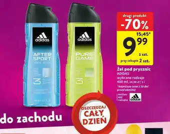 Intermarche Żel pod prysznic ADIDAS 400ml oferta