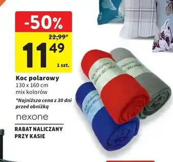 Intermarche Koc polarowy 130 x 160 cm oferta