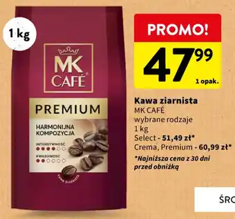 Intermarche Kawa ziarnista MK CAFÉ 1 kg oferta