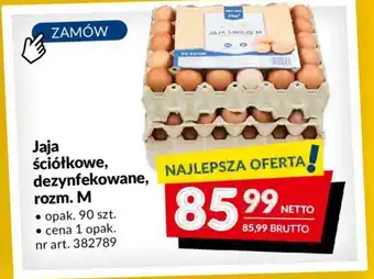 Makro Jaja ściółkowe, dezynfekowane, rozm. M oferta