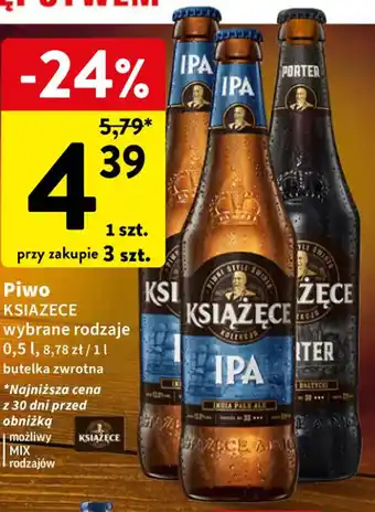 Intermarche Piwo KSIAZECE 0,5 l oferta