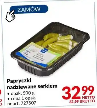 Makro Papryczki nadziewane serkiem 500g oferta