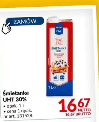 Makro Śmietanka UHT 30% 1l oferta