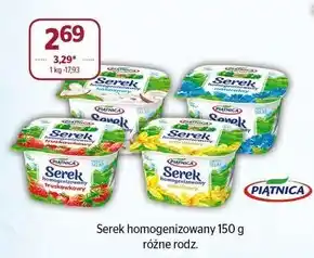 Społem Piątnica serek homogenizowany truskawkowy 150 g oferta