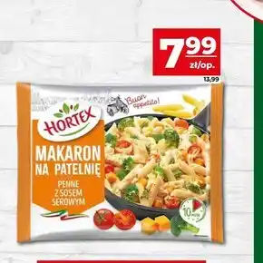 Społem Hortex makaron na patelnię penne z serem 450 g oferta