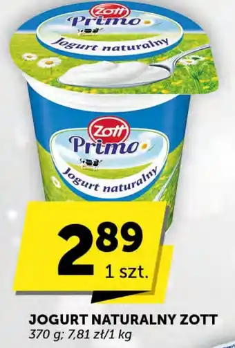 Groszek JOGURT NATURALNY ZOTT 370 g oferta