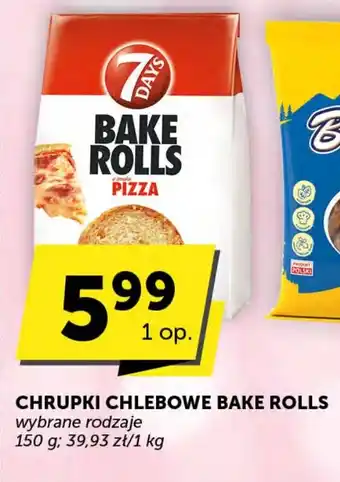 Groszek CHRUPKI CHLEBOWE BAKE ROLLS oferta