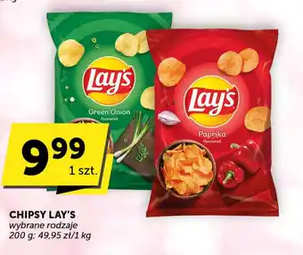 Groszek CHIPSY LAY'S 200 g oferta