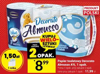 Twój Market Papier toaletowy Decorato Almusso A'6 oferta