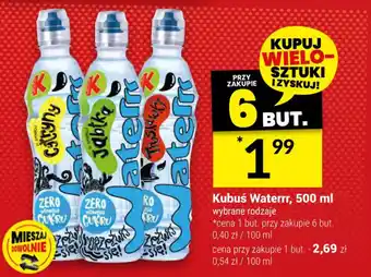 Twój Market Kubuś Waterrr, 500 ml oferta