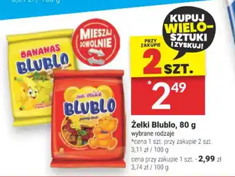 Twój Market Żelki Blublo, 80 g oferta