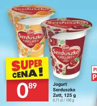 Twój Market Jogurt Serduszko Zott, 125 g oferta