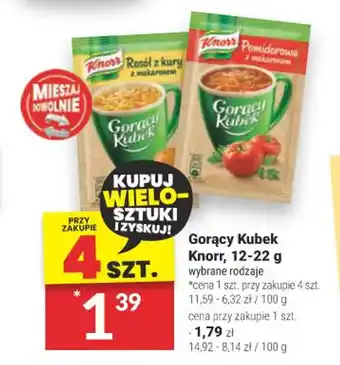 Twój Market Gorący Kubek Knorr, 12-22 g oferta
