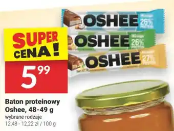 Twój Market Baton proteinowy Oshee, 48-49 g oferta