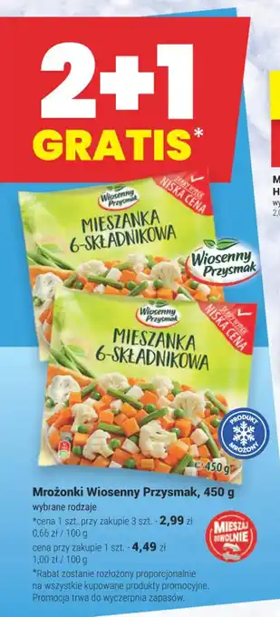Twój Market Mrożonki Wiosenny Przysmak, 450 g oferta