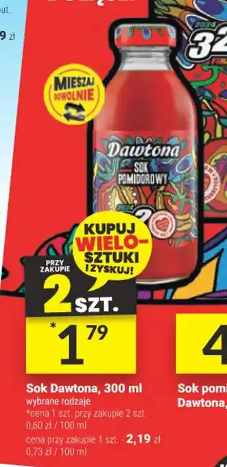 Twój Market Sok Dawtona, 300 ml oferta